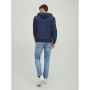 Sweat à capuche homme Jack & Jones JCOFREDERICK Marin