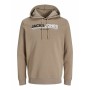 Sweat à capuche homme Jack & Jones JCOFREDERICK Beige