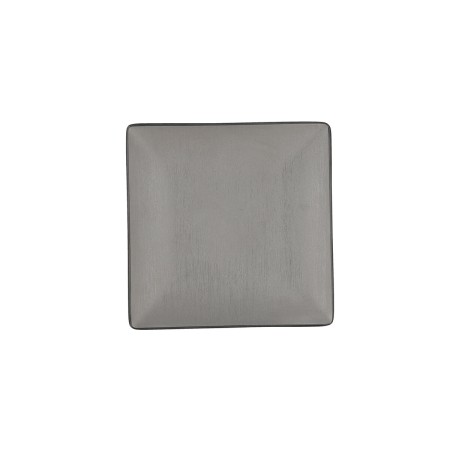 Assiette plate Bidasoa Gio Carré Gris Plastique 18 x 18 cm