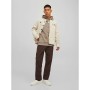 Sweat à capuche homme Jack & Jones JCOFREDERICK Beige