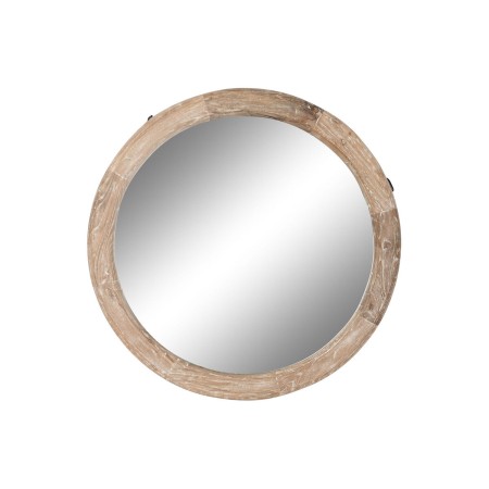 Miroir mural Home ESPRIT Naturel Teck Bois Recyclé Alpino 60 x 3 x 60 cm