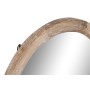 Miroir mural Home ESPRIT Naturel Teck Bois Recyclé Alpino 60 x 3 x 60 cm