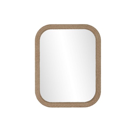 Miroir mural Home ESPRIT Naturel Corde Bois MDF Bali 61 x 4 x 76 cm
