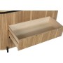 Cómoda Home ESPRIT Negro Natural Metal Madera de Paulonia 110 x 39 x 72 cm