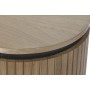 Table de Nuit Home ESPRIT Naturel Métal Bois de paulownia 60 x 43 x 57 cm