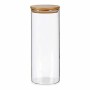 Boîte Transparent Bambou Verre Borosilicaté 1,8 L 10,4 x 26 x 10,4 cm (12 Unités)