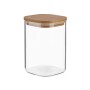 Bocal Transparent Bambou Verre Borosilicaté 1,2 L (12 Unités)