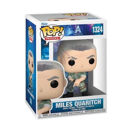 Figure à Collectionner Funko Pop! Movies: 1324 Avatar - Miles Quaritch