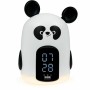 Reloj Despertador Bigben Blanco/Negro Oso Panda