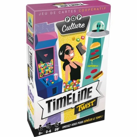 Jeu de société Asmodee Timeline Twist Pop Culture (Français)
