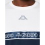 T-shirt à manches courtes homme Kappa 31154XW A09 Blanc