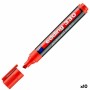 Rotulador permanente Edding 330 Rojo (10 Unidades)