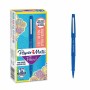 Rotuladores Paper Mate Flair! M Azul (12 Unidades)