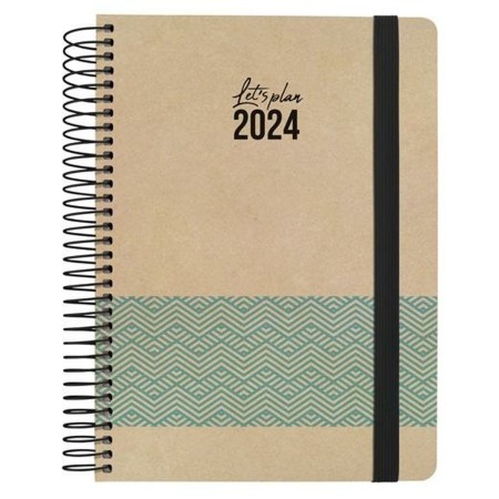 Agenda Grafoplas Nature Concept 2024 Azul 15 x 21 cm