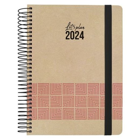 Agenda Grafoplas Nature Concept 2024 Rose 15 x 21 cm