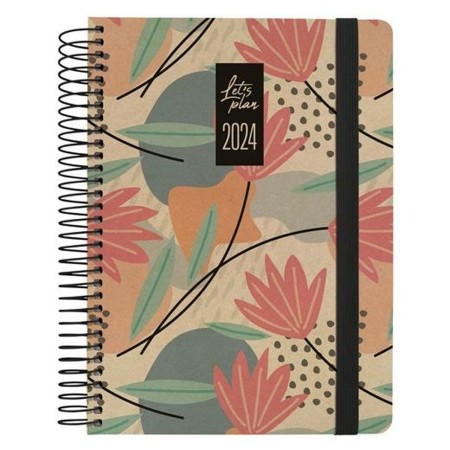 Agenda Grafoplas Nature Design 2024 Multicolor 15 x 21 cm