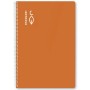 Cuaderno ESCOLOFI Naranja Din A4 50 Hojas (5 Unidades)