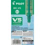 Boligrafo de tinta líquida Pilot V-5 Hi-Tecpoint Verde 0,3 mm (12 Unidades)