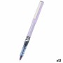 stylo à encre liquide Pilot V-5 Hi-Tecpoint Violet 0,3 mm (12 Unités)