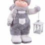 Décorations de Noël Blanc Gris Enfant 23,5 x 16,5 x 42 cm