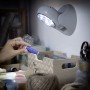 Lámpara LED con Sensor de Movimiento Lumact 360º InnovaGoods Gris (Reacondicionado C)