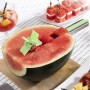 Tailleur de Pastèque en Cubes Cutmil InnovaGoods Vert Acier inoxydable (Reconditionné A+)