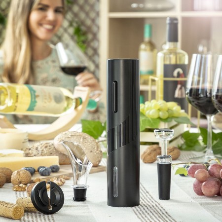 Sacacorchos Eléctrico con Accesorios para Vino Corking InnovaGoods ABS (Reacondicionado A)