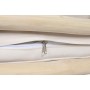 Sillón DKD Home Decor Blanco Natural Teca 80 x 77 x 71 cm