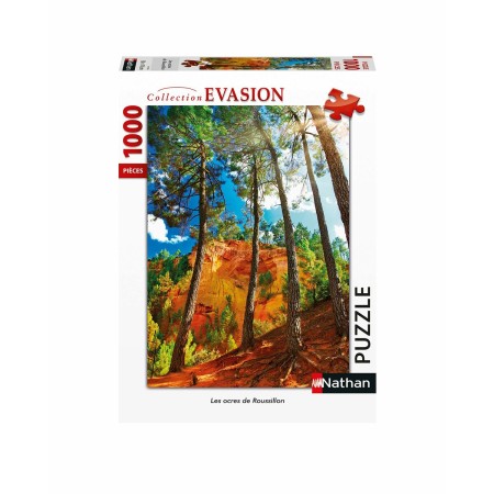 Puzzle Nathan 4005556876396 Les Ocres de Roussillon 1000 Piezas