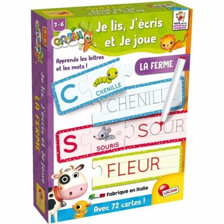 Juego Educativo Lisciani Giochi Je lis, J´écris et je joue (FR)