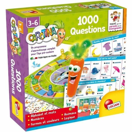 Juego Educación Infantil Lisciani Giochi Carotina 1000 Questions