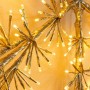 Adorno Navideño LED Dorado 6 W Copos de nieve
