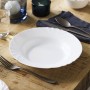 Assiette creuse Luminarc Cadix Blanc verre Ø 23 cm