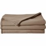 Couverture Poyet Motte Poleco 100 % polyester 240 x 260 cm Taupe