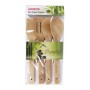 Set d'Ustensiles de Cuisine Privilege Bambou (4 Pcs)