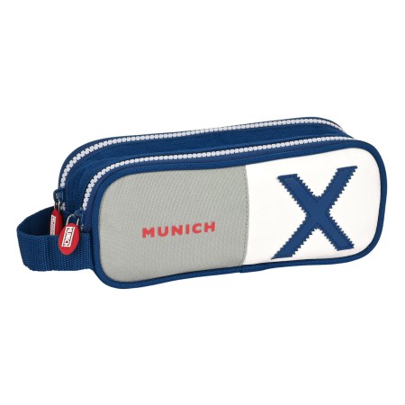 Trousse Fourre-Tout Double Munich College 21 x 6 x 8 cm