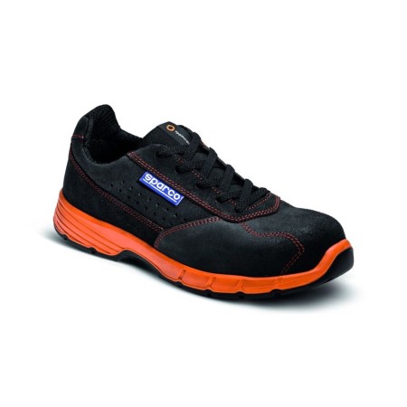 Calzado de Seguridad Sparco CHALLENGE WOKING S3 SRC Negro/Rojo (39)