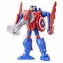 Figuras de Acción Marvel Mechstrike Mechasaurs: Captain America & Redwing