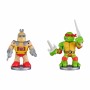 Figuras de combate Teenage Mutant Ninja Turtles Legends of Akedo: Raphael vs Kraang