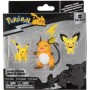 Set de Figuras Pokémon Evolution Multi-Pack: Pikachu