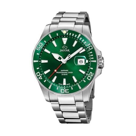 Reloj Hombre Jaguar J860/B Verde Plateado