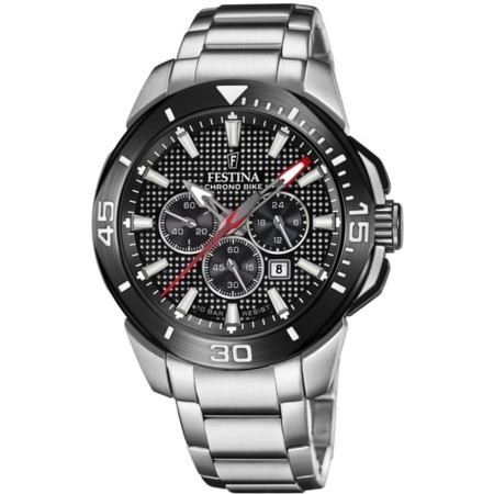 Reloj Hombre Festina F20641/4 Negro Plateado