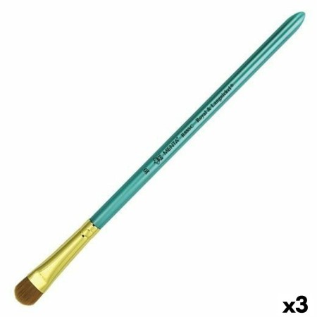 Pinceles Royal & Langnickel Menta Scrubber - R88SC Ardilla Suave 6 (3 Unidades)