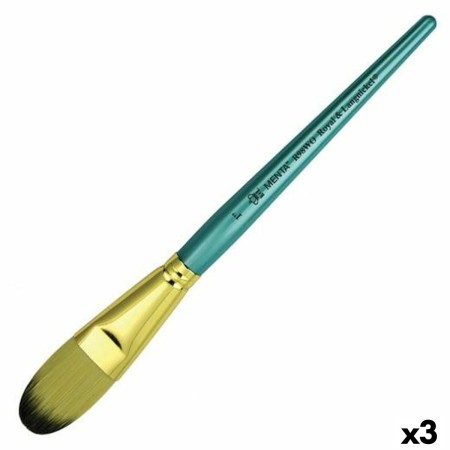Pinceles Royal & Langnickel Menta R98WO Ovalado Marta 3/4" (3 Unidades)