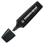Subrayador Stabilo Boss Original 10 Unidades Negro