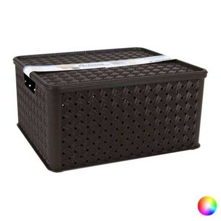 Boîte de rangement avec couvercle Tontarelli 13 L Plastique (33 X 29 x 16 cm)