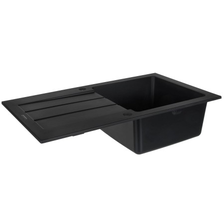 Fregadero de Un Seno Maidsinks 1D volcano 76 x 44 cm Negro