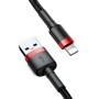 Cable USB a Lightning Baseus CALKLF-C19 Negro 2 m