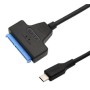 Cable Micro USB GEMBIRD USB 3.0 Type-C male to SATA 2.5 drive adapter 20 cm Negro