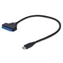 Cable Micro USB GEMBIRD USB 3.0 Type-C male to SATA 2.5 drive adapter 20 cm Negro